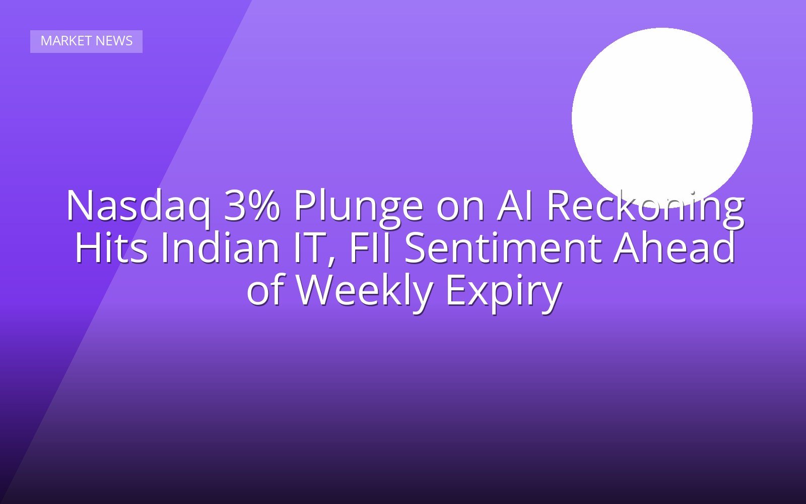 AlgoIntra Market Analysis